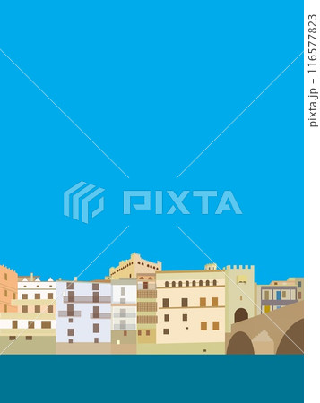 バルデロブレス　valderrobres　アラゴン　aragon　スペイン　spain 116577823