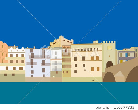 バルデロブレス　valderrobres　アラゴン　aragon　スペイン　spain 116577833