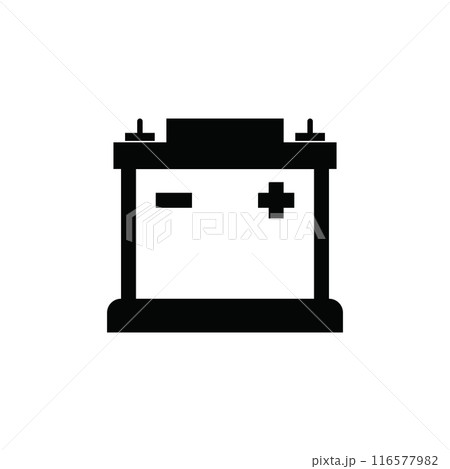 Car battery icon 116577982