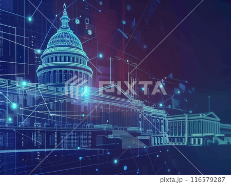 反射する表面に置かれているメタリックなダンベルとコピースペース 反射する表面に置かれているメタリックなダンベルとコピースペース 116579287