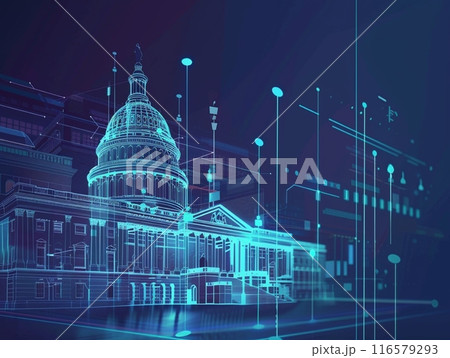 反射する表面に置かれているメタリックなダンベルとコピースペース 反射する表面に置かれているメタリックなダンベルとコピースペース 116579293