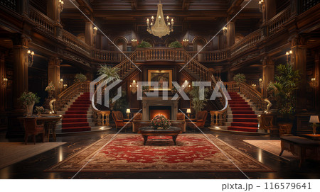 洋館のエントランス 116579641