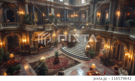 洋館のエントランス 116579642