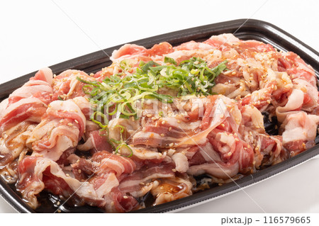 ［アメリカ産　アンガス牛］牛バラ　焼肉用（味付） 116579665
