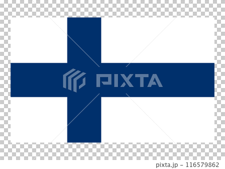 Flag Finland 116579862