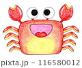カニのこども向けイラスト 116580012