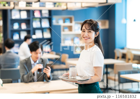 カフェのアルバイト カフェのアルバイト 116581832