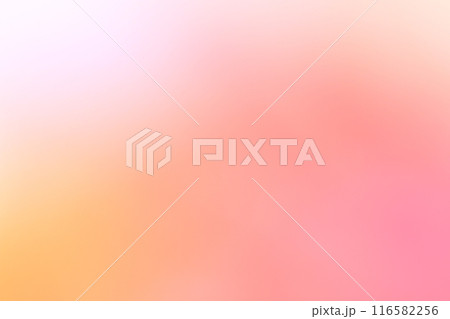 ピンク・オレンジ色系シンプルな背景 グラデーション ピンク・オレンジ色系シンプルな背景 グラデーション 116582256