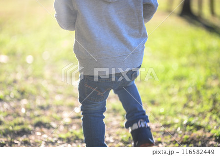 公園で遊ぶ子供 公園で遊ぶ子供 116582449