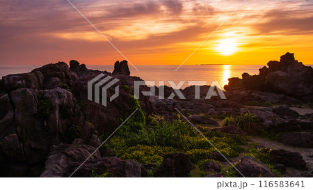 十六羅漢岩・夕景 116583641