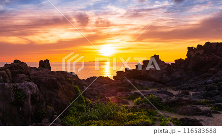 十六羅漢岩・夕景 116583688
