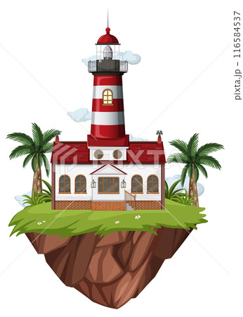 Floating Lighthouse on Island 116584537