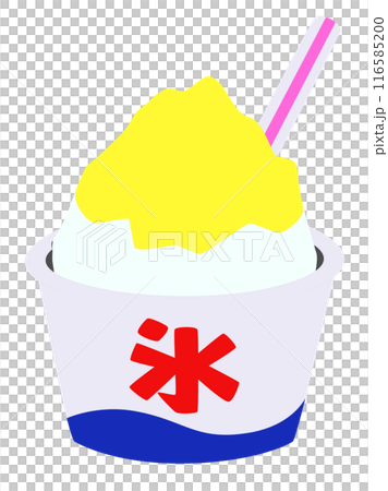 Shaved Ice with Lemon Spread Only 116585200