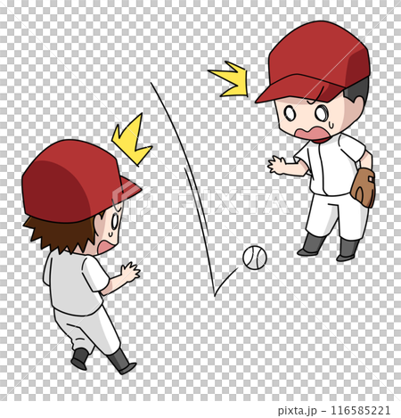 Illustration of a male baseball player going on a blind date Illustration of a male baseball player going on a blind date 116585221