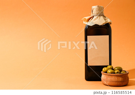 Olive oil, concept of tasty ingredient for cooking food 116585514