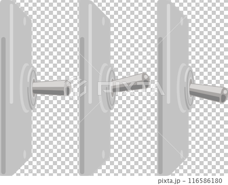 トグルスイッチのイラストセット 116586180