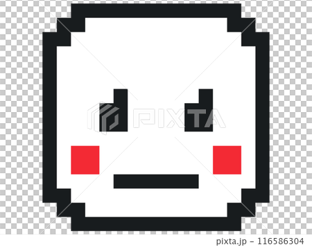 Cute face illustration 116586304