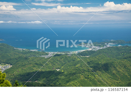 阿彌陀寺から那智湾を望む 【和歌山県那智勝浦町】 阿彌陀寺から那智湾を望む 【和歌山県那智勝浦町】 116587154