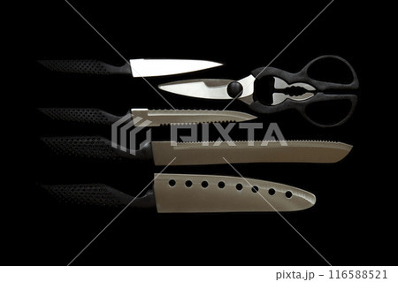 包丁セット_黒バック 116588521