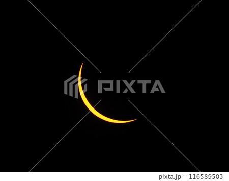 2024年4月8日　メキシコ皆既日食　部分食 116589503