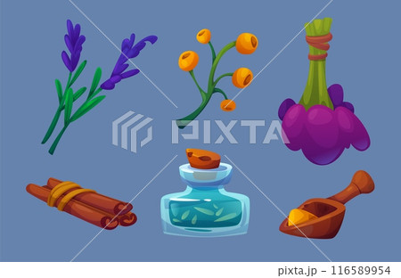 Herbal medicine collection for homeopathic drug. 116589954