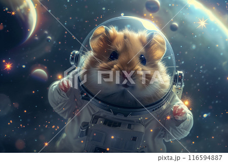宇宙飛行士のハムスター 116594887