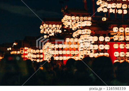 半田山車祭りの宵祭りの風景 116598339