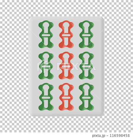 從正面看麻將牌(kyuso) 從正面看麻將牌(kyuso) 116598458