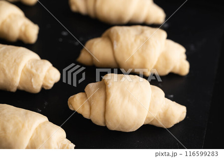 パン作り　成形して二次発酵 116599283