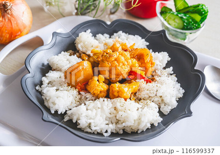 インカのめざめとカリフラワーのカレー 116599337