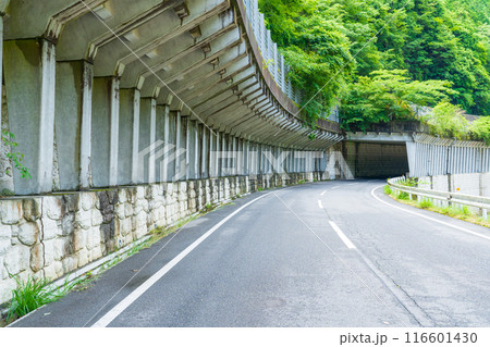 三重県名張市　落石防止シェルター 116601430