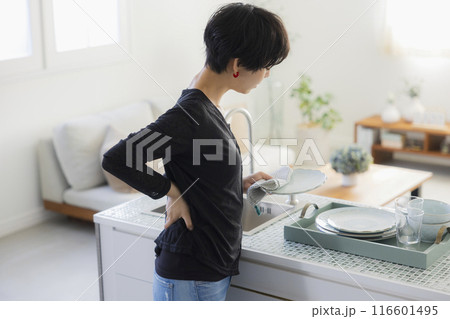 キッチンの女性 キッチンの女性 116601495