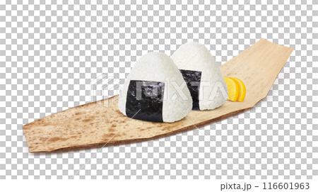 おにぎり イラスト リアル セット 116601963