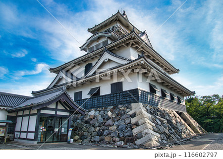 青空に映える天守閣長浜城 青空に映える天守閣長浜城 116602797