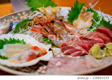【#函館】刺し身の盛り合わせ 【#函館】刺し身の盛り合わせ 116603235