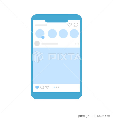 インスタグラム スマホ画面 インスタグラム スマホ画面 116604376