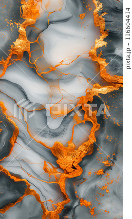 Abstract Alcohol Ink Art. Generative AI 116604414