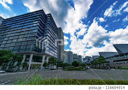 新しくなった都市風景 116604914