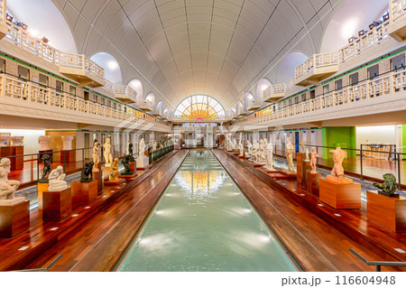 Swimming pool decor of La Piscine, Roubaix, France Swimming pool decor of La Piscine, Roubaix, France 116604948