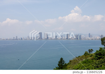 View of seascape in danang at vietnam View of seascape in danang at vietnam 116605226