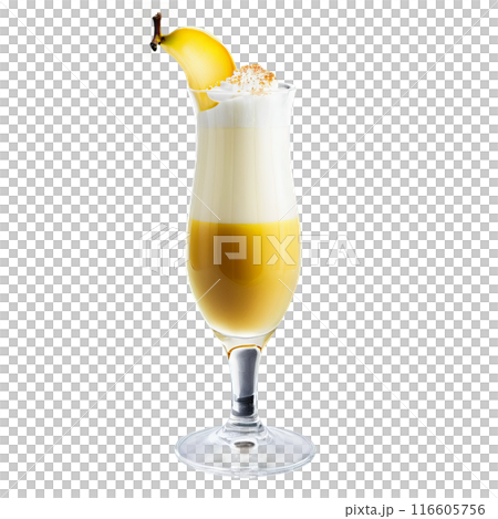 Smooth pear juice in a Irish coffee glass a yellow pear with a bite taken Smooth pear juice in a Irish coffee glass a yellow pear with a bite taken 116605756