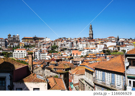 Picturesque, colorful view at old town of Porto in Portugal Picturesque, colorful view at old town of Porto in Portugal 116606929