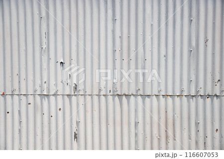 aging iron become rust , Rusty metal, grunge rusted metal texture, rust and oxidized metal Paint over it with white. 116607053