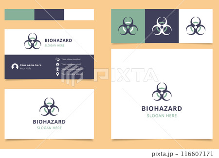 Biohazard symbol logo design for a company working with dangerous substances 116607171