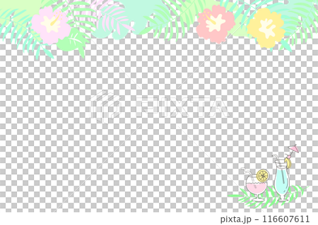 夏季熱帶框架材料 夏季熱帶框架材料 116607611