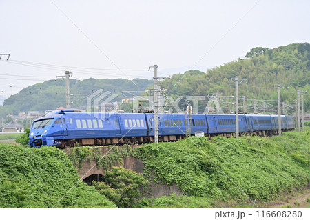 鹿児島本線 東郷-東福間 JR九州 883系 AO-17編成(大分) ソニック 鹿児島本線 東郷-東福間 JR九州 883系 AO-17編成(大分) ソニック 116608280