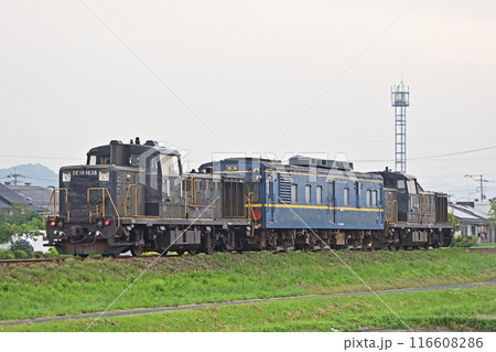 九大本線 田主丸-筑後吉井 JR九州 DE10-1756+マヤ34-2009+DE10-1638 九大本線 田主丸-筑後吉井 JR九州 DE10-1756+マヤ34-2009+DE10-1638 116608286