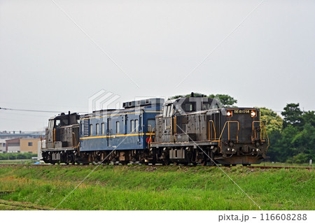 九大本線 田主丸-筑後吉井 JR九州 DE10-1756+マヤ34-2009+DE10-1638 九大本線 田主丸-筑後吉井 JR九州 DE10-1756+マヤ34-2009+DE10-1638 116608288