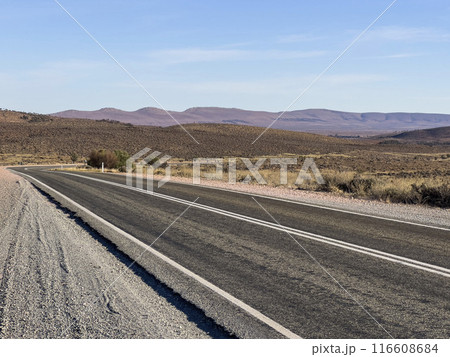 Winding Road through Australian Outback Winding Road through Australian Outback 116608684