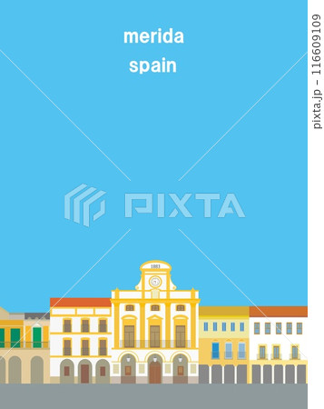 メリダ　merida　メリダ市役所　ayuntamiento de merida　スペイン　　 116609109